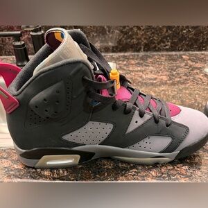 Jordan 6 Retro Bordeaux in Black, Gray, and Bordeaux